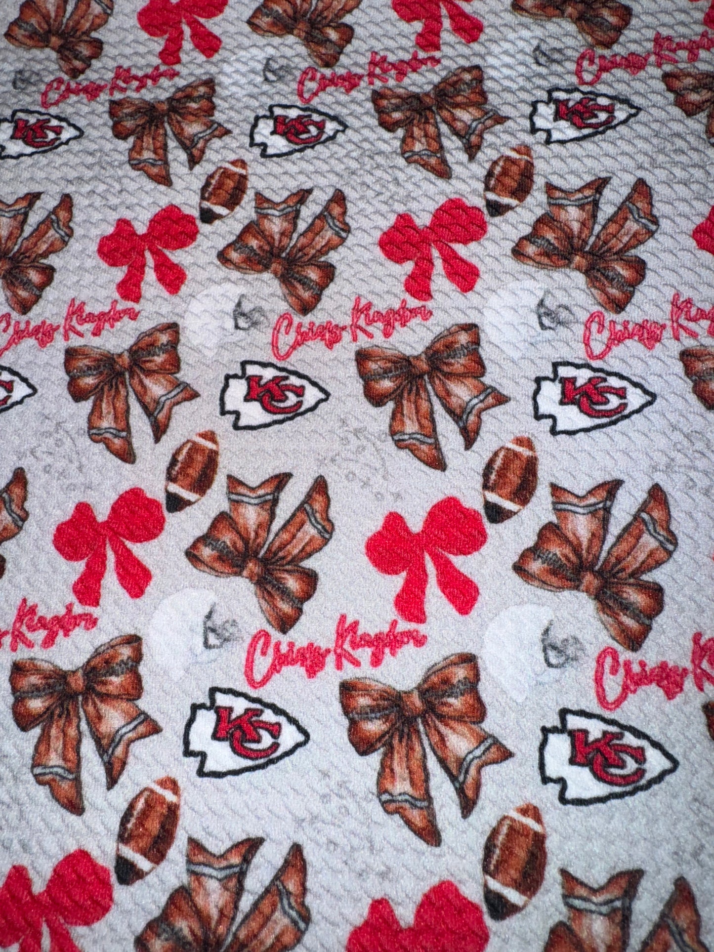 KC bullet fabric yard,1/2 yard