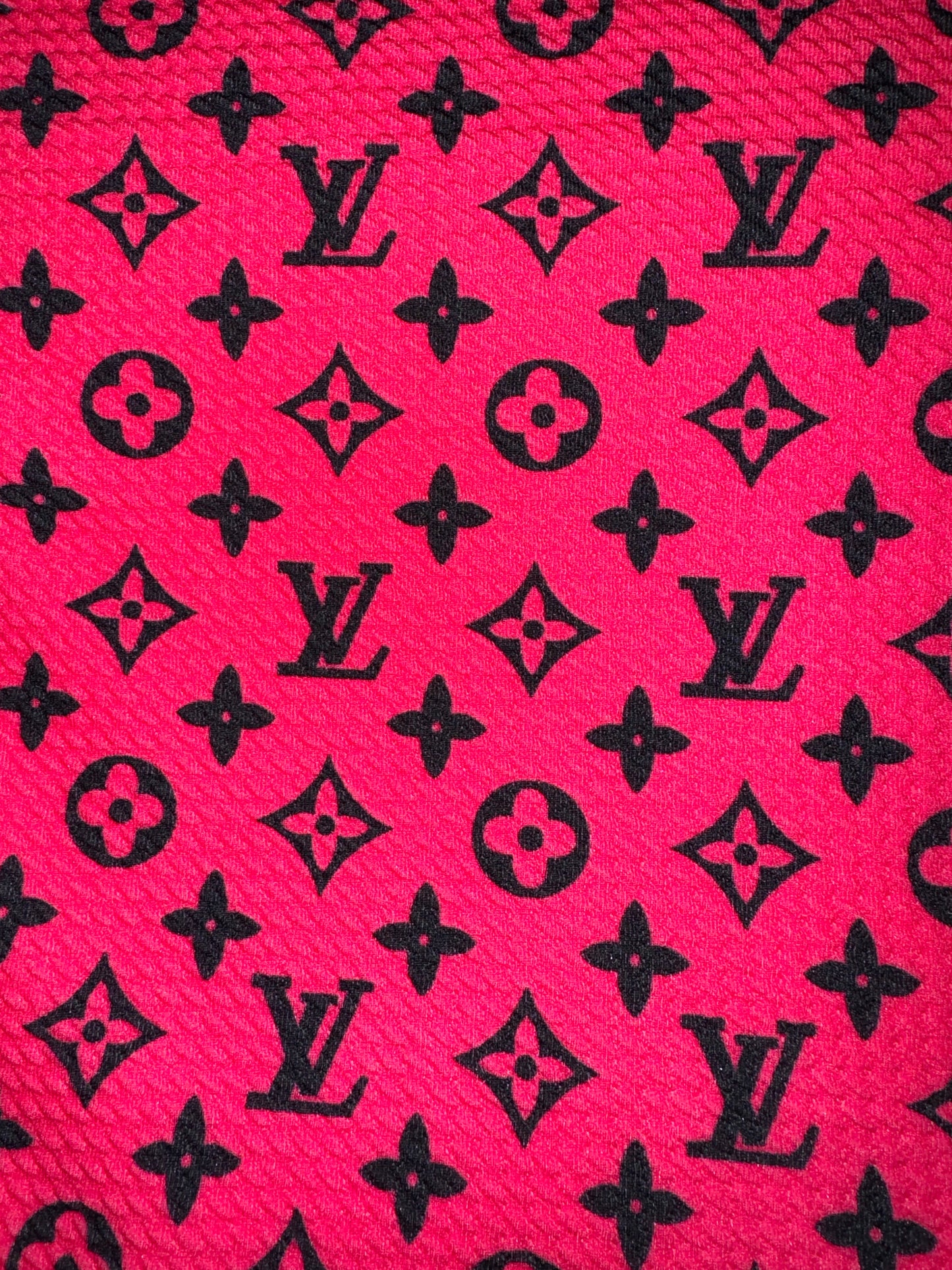 LV bullet fabric yard, half yard