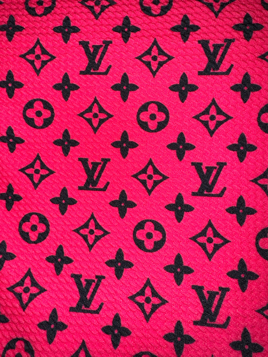 LV bullet fabric yard, half yard