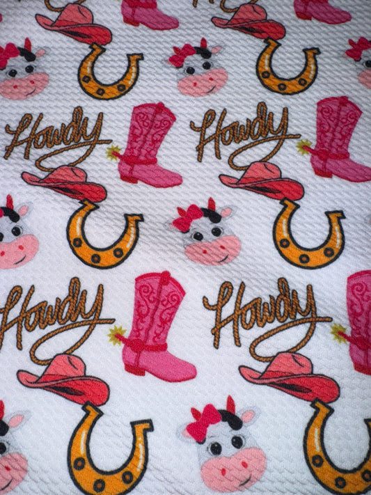 Howdy bullet fabric yard