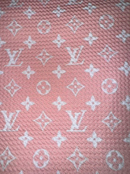 LV bullet fabric yard, half yard