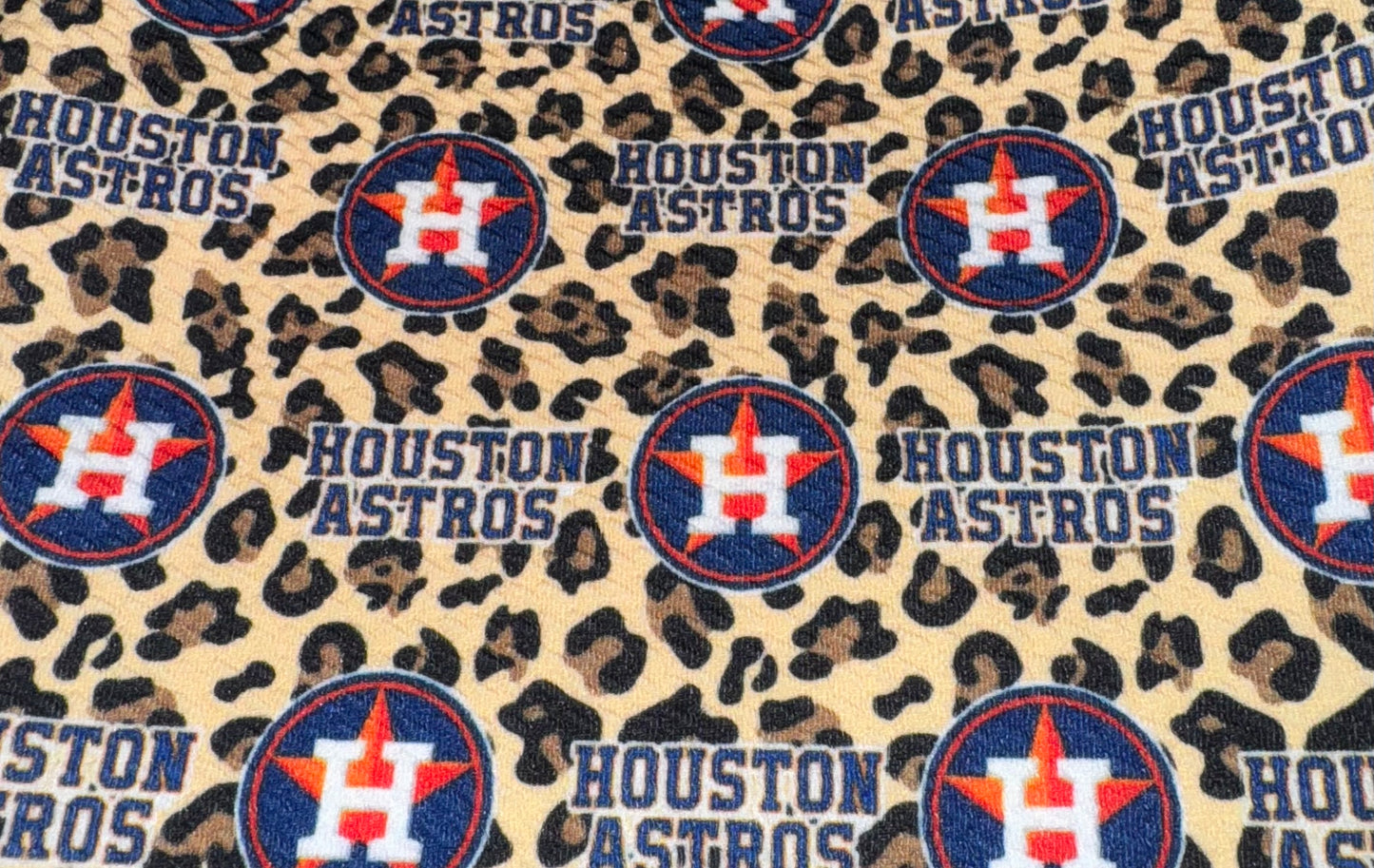 Cheetah Houston Astros bullet strip