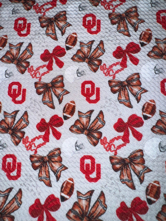 OU bullet fabric yard, 1/2 yard