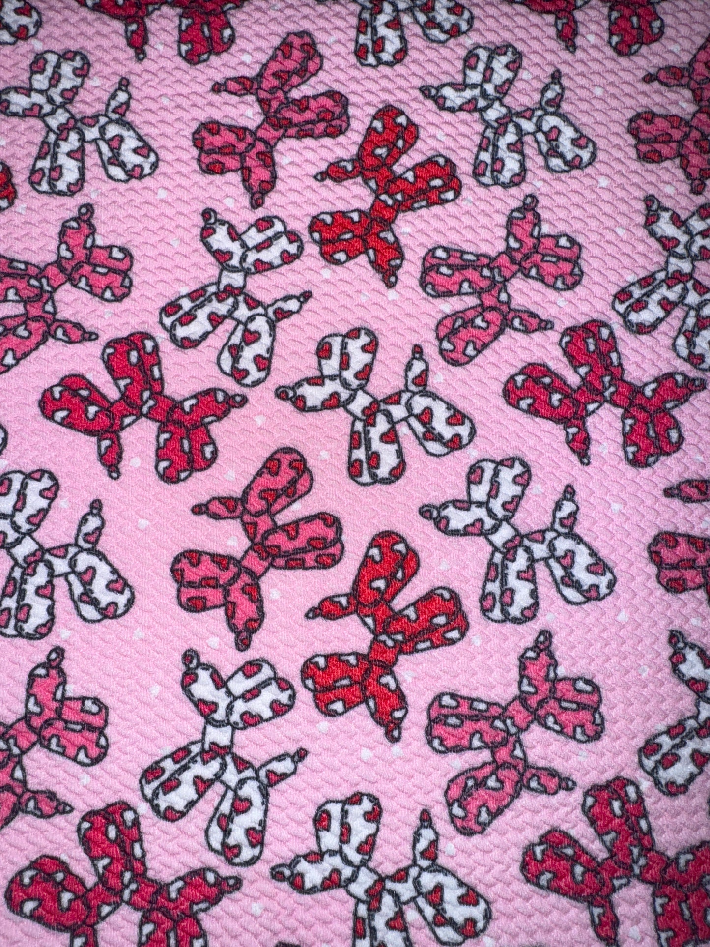 Balloon dog bullet fabric yard, 1/2 yard