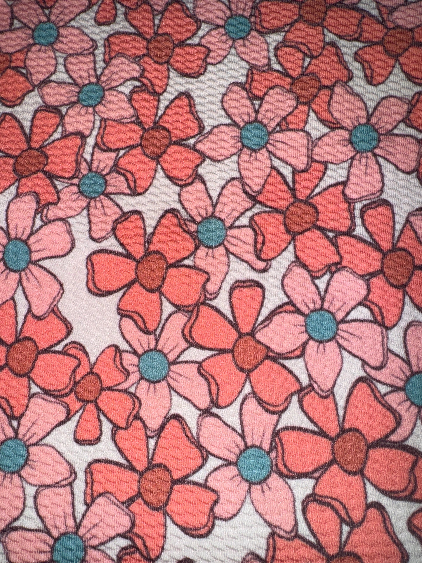 Floral bullet fabric 1/2 yard