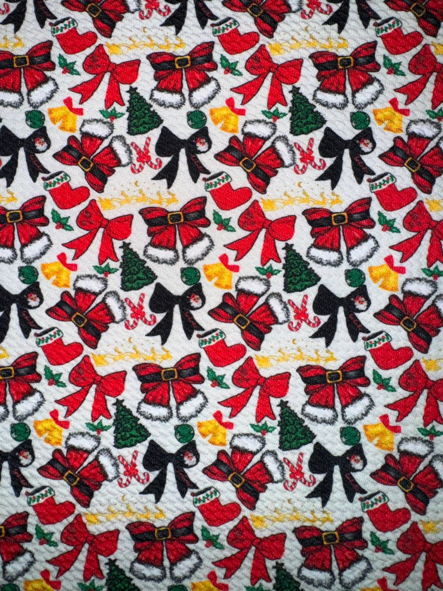 Christmas bows bullet fabric yard,1/2 yard