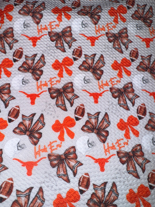 UT Texas bullet yard,1/2 yard