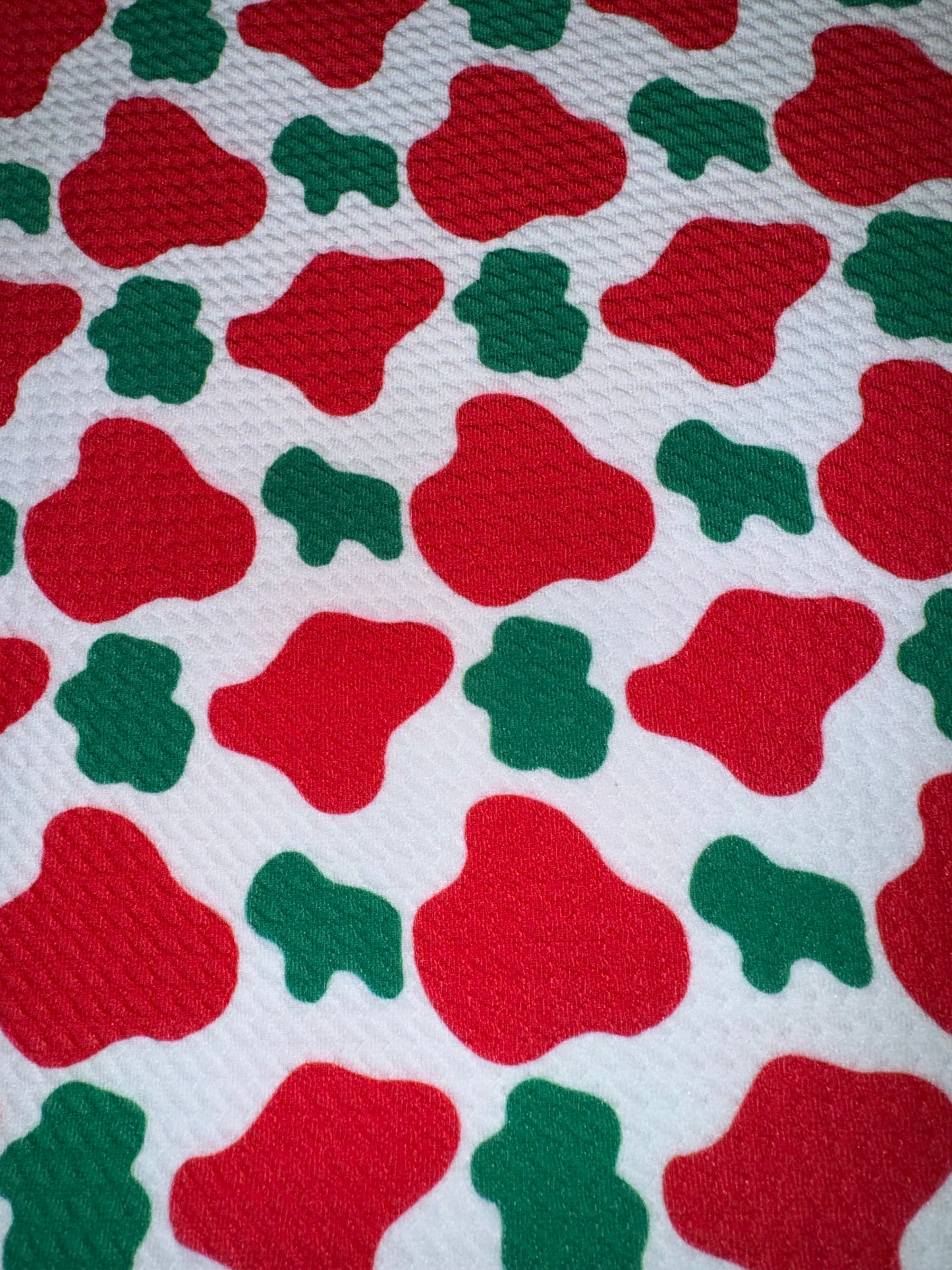 Cow Christmas bullet fabric yard,1/2 yard