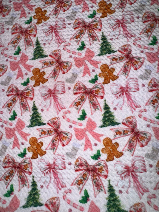 Christmas bullet fabric yard, 1/2 yard