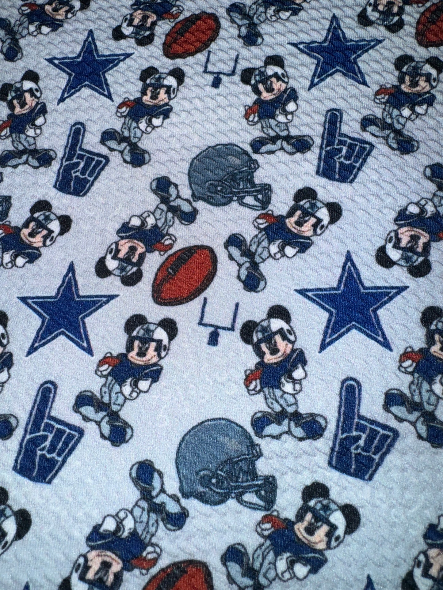 Mickey cowboys bullet fabric yard,1/2 yard