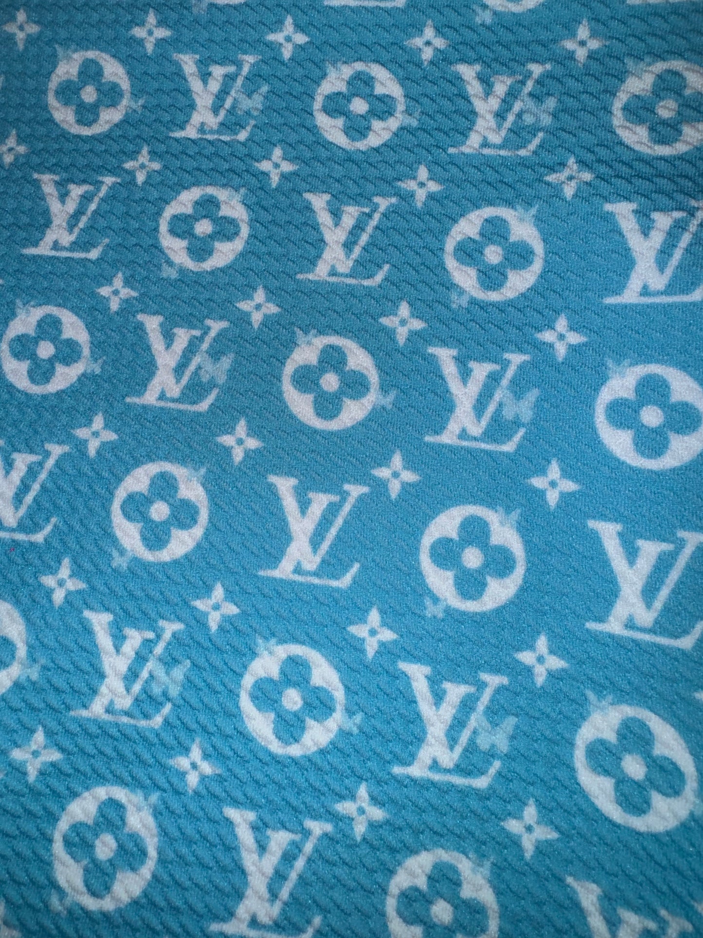 LV blue bullet 1/2 yard