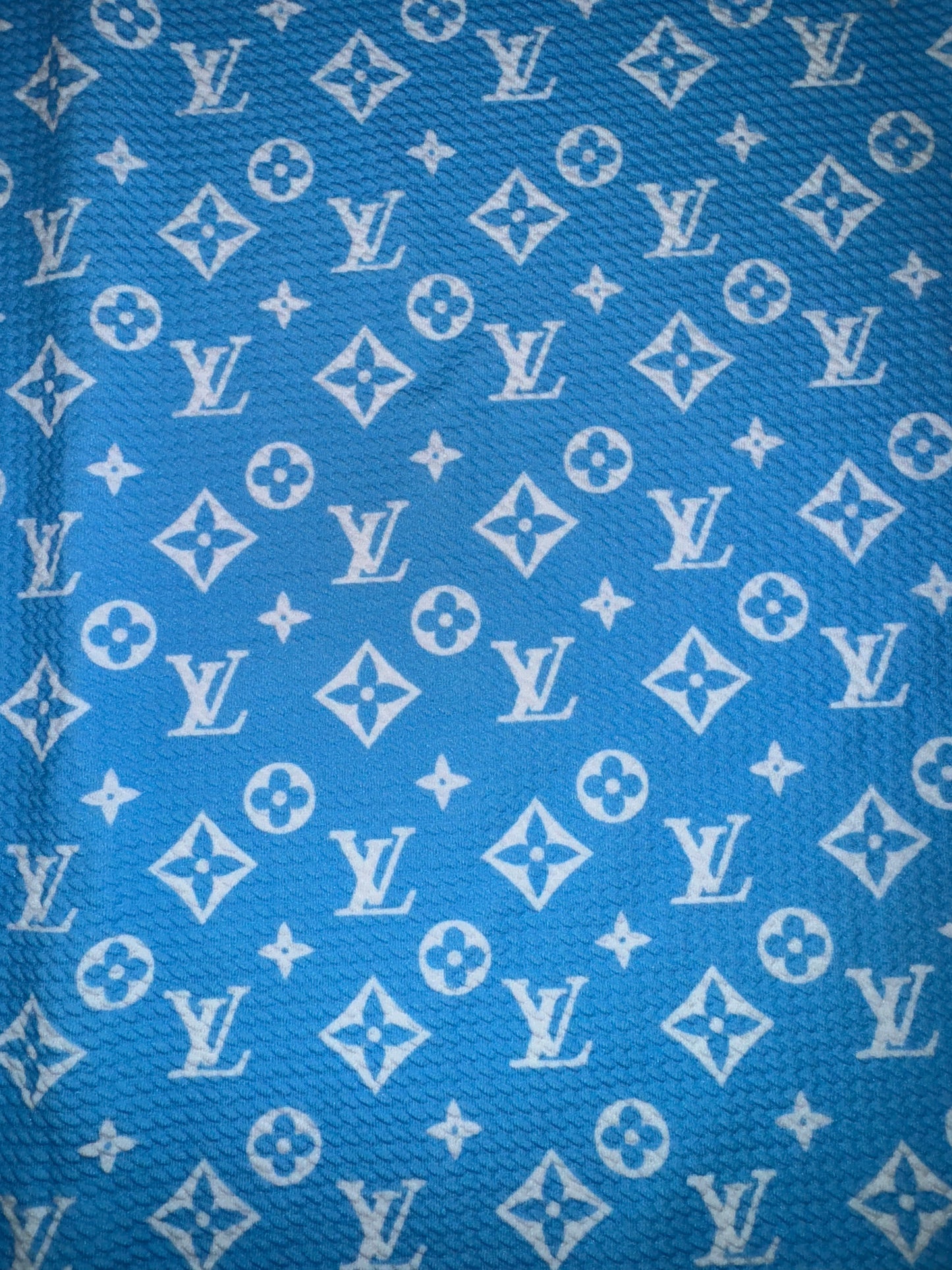 Blue LV bullet 1/2 yard