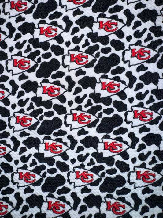 KC bullet fabric yard,1/2 yard